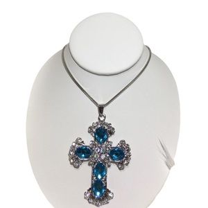 Another vintage Betsey Johnson cross necklace